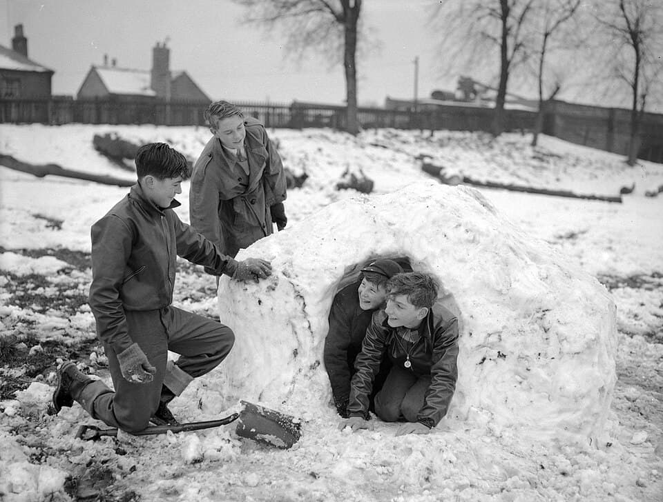 Snow-block dome (Iglu), Arctic (Inuit, Canada, Greenland)